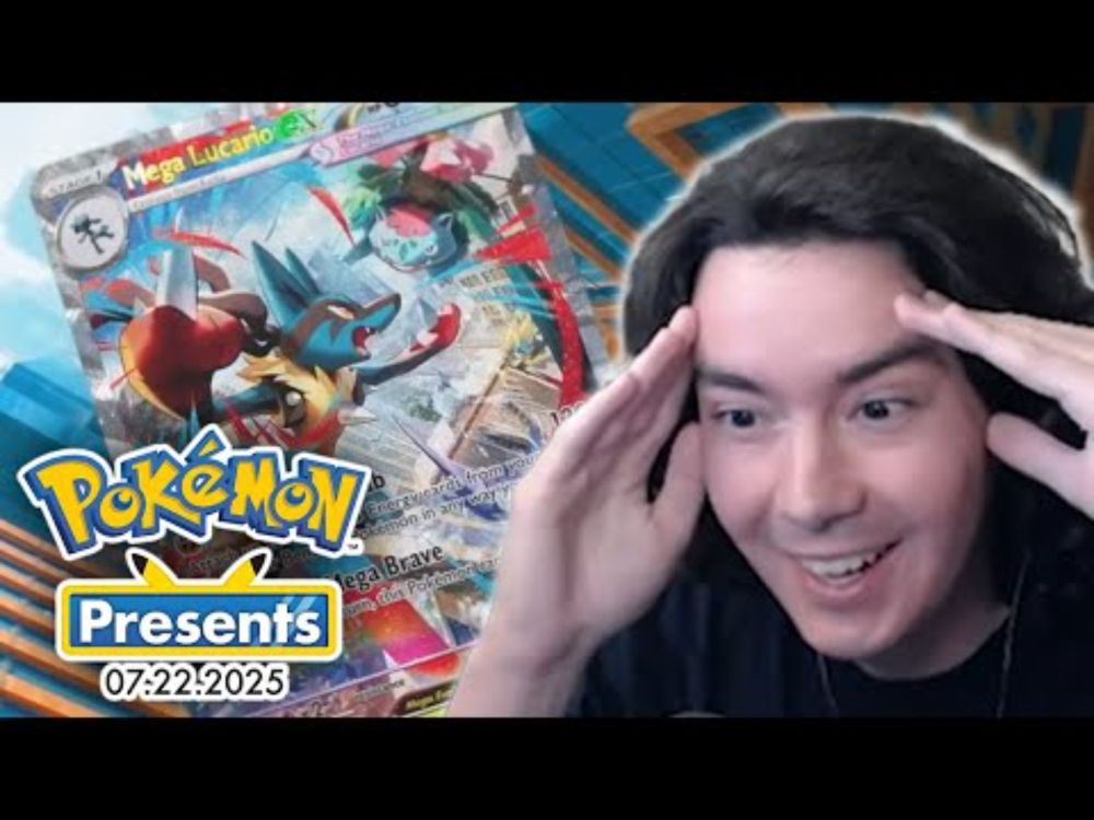 Pokémon Presents 7.22.2025 Reaction | Mega Evolutions, Full Art Cards, Champions Info and More!