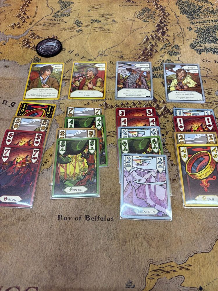 Set up for the start of Chapter 1 of The Fellowship of the Ring