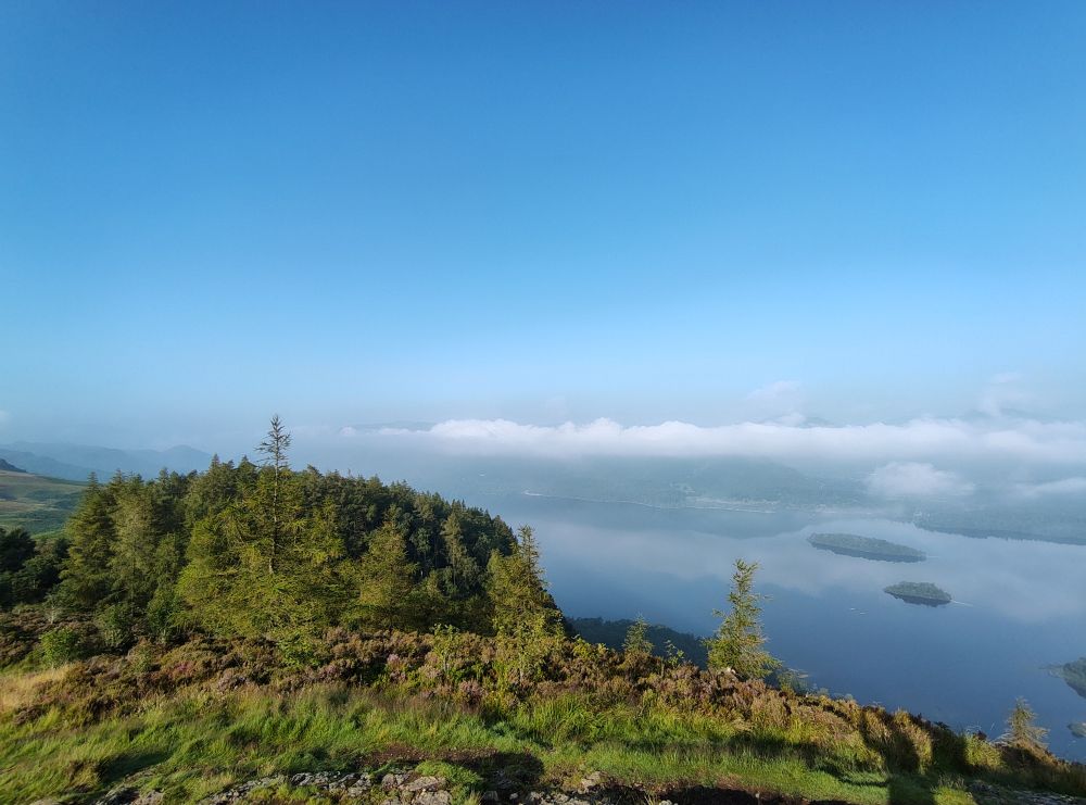 View from Walla Crag 