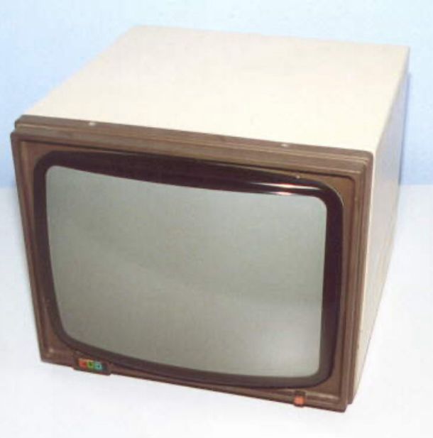 A Microvitec cub metal box monitor from 1980s.