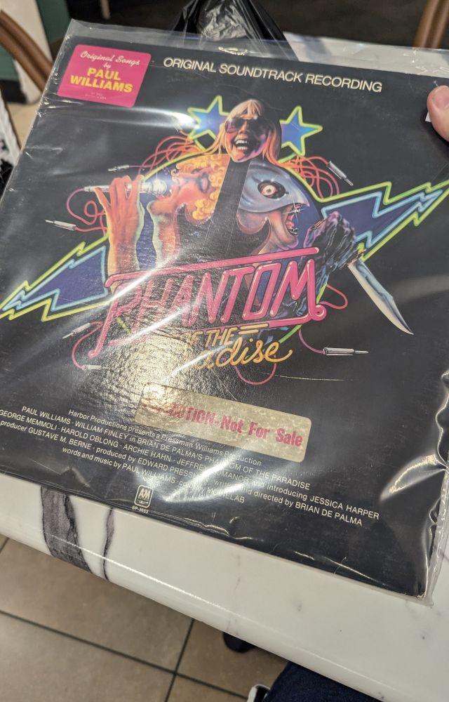 A Vinyl of Phantom of the Paradise.