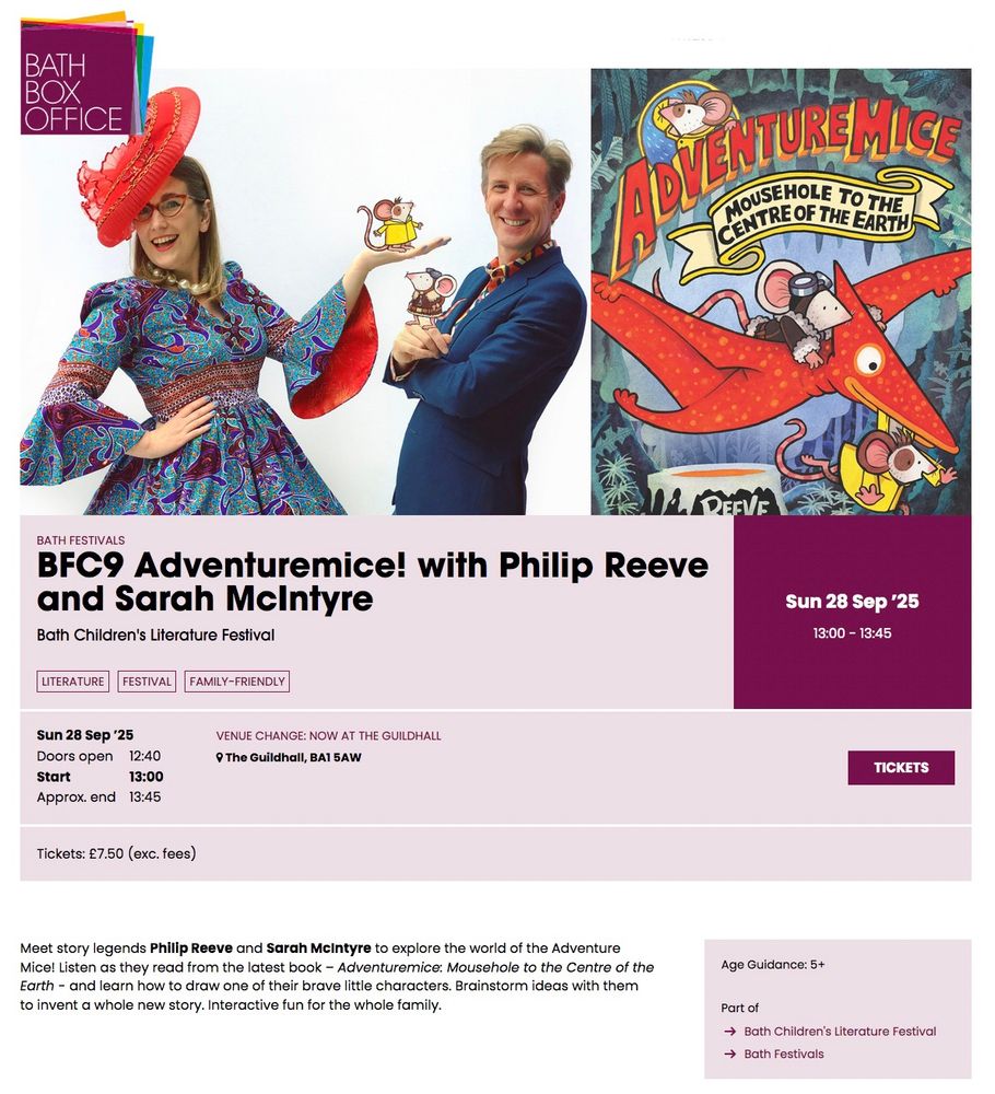Ticket website screengrab