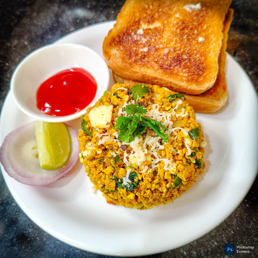 Boiled egg bhurji