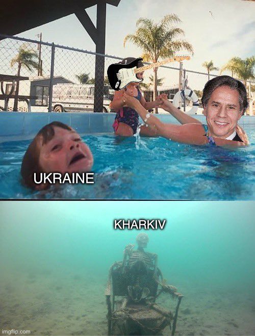 Blinken plays with rock-band in Kyiv