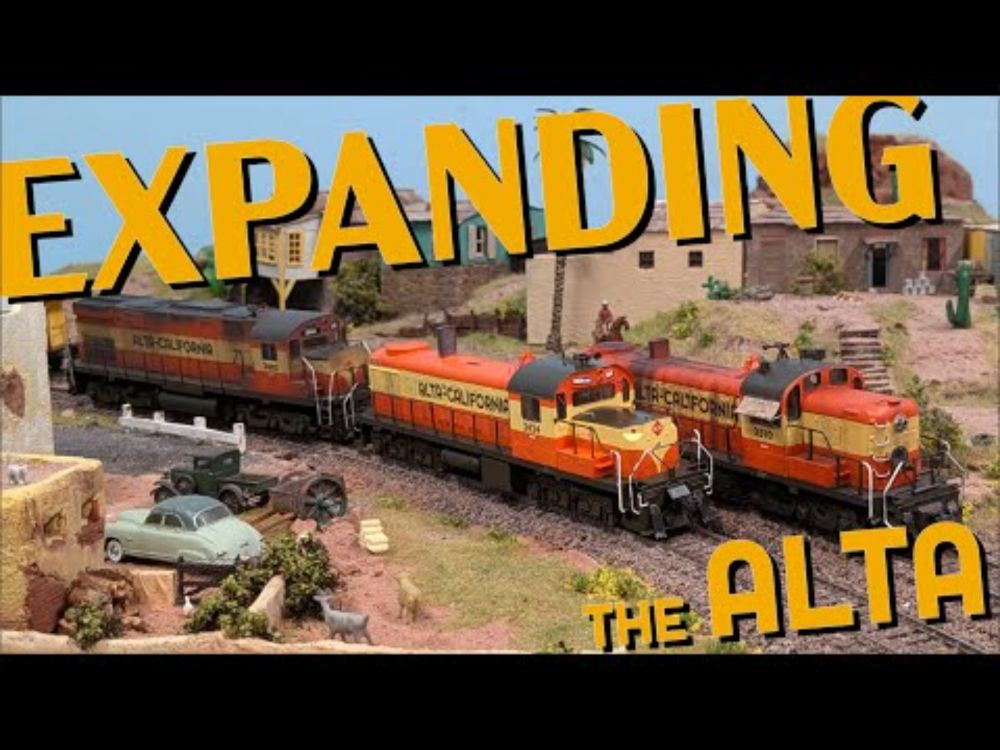 Finally! A layout update for the Alta California Railway!