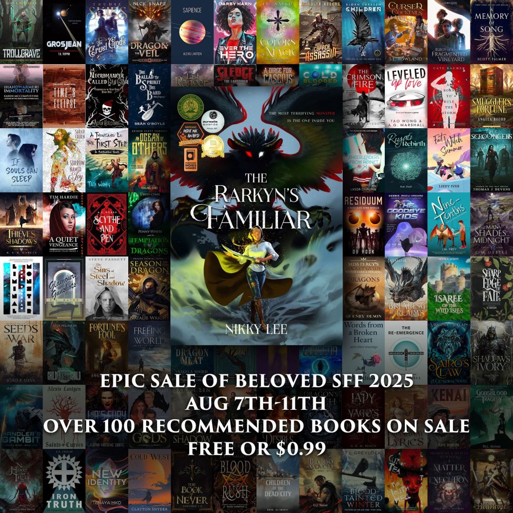 Beloved SFF book sale graphic - August 7-11th

Over 100 recommended books on sale