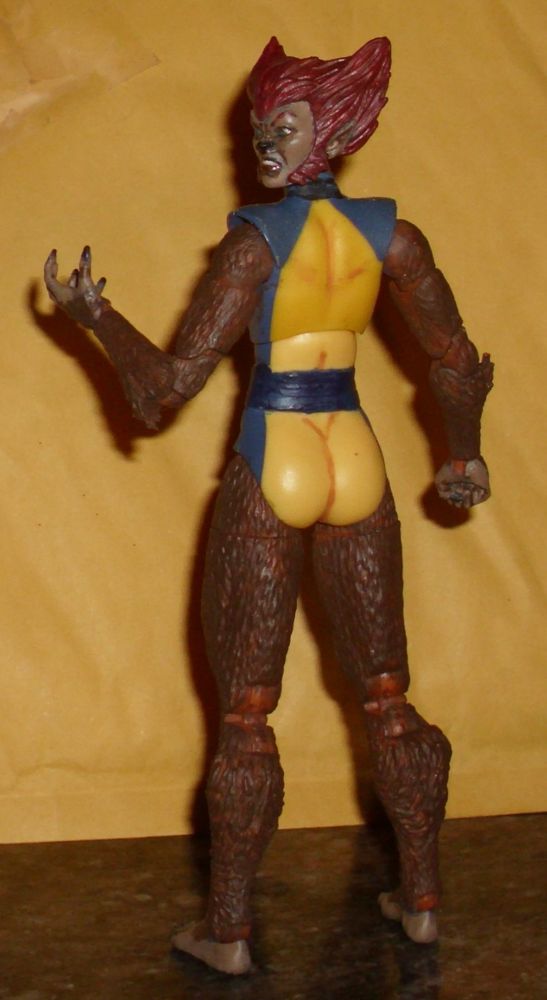 repainted Marvel Legends Wolfsbane action figure 