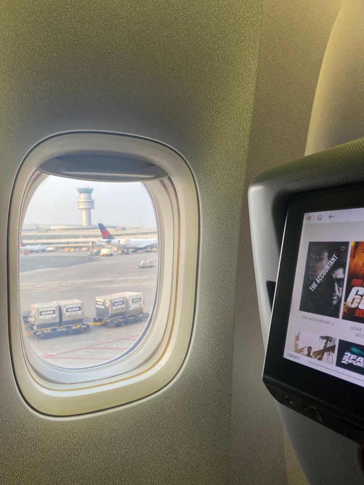 airplane window