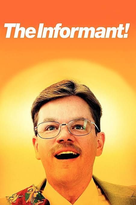 Poster for the movie THE INFORMANT! (2019) starring Matt Damon.