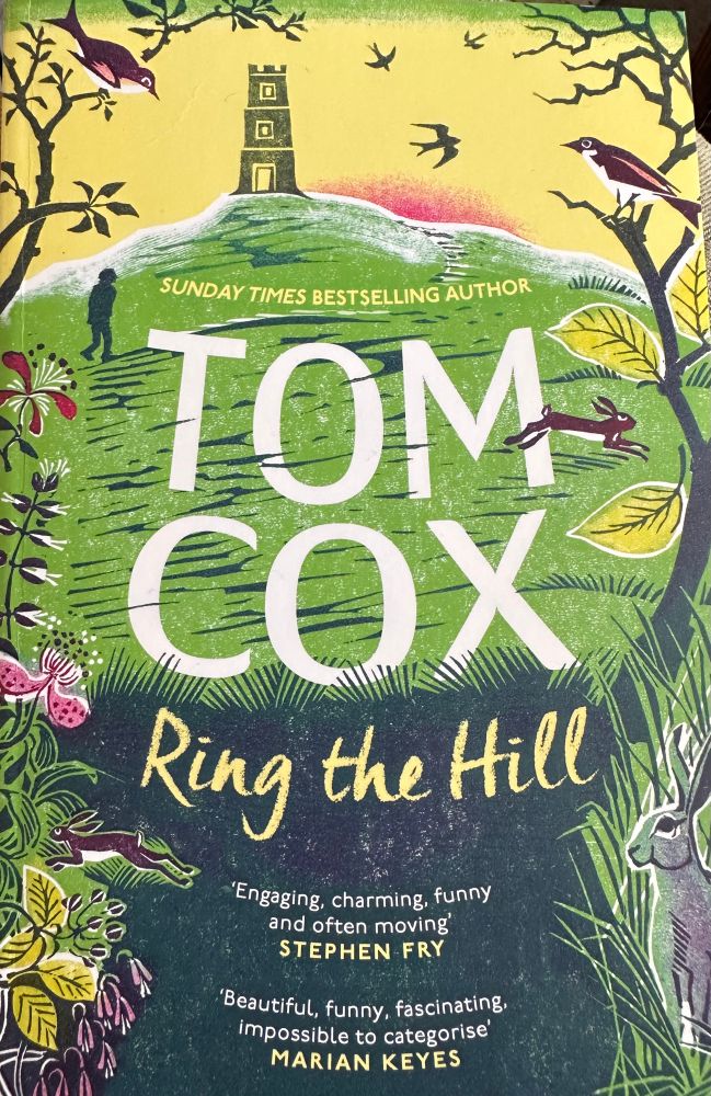 Photograph of Tom Cox’s book entitled Ring the Hill. 