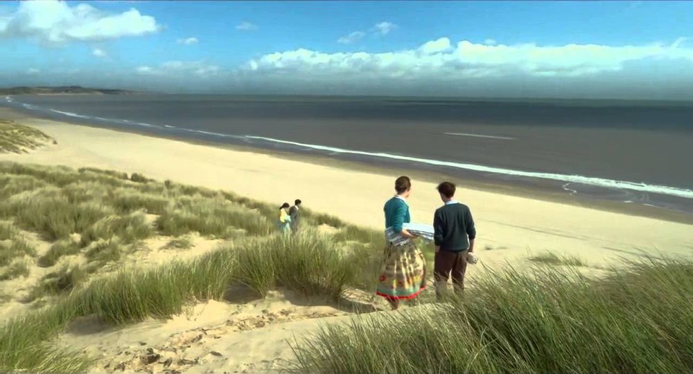 Curracloe beach in the film Brooklyn