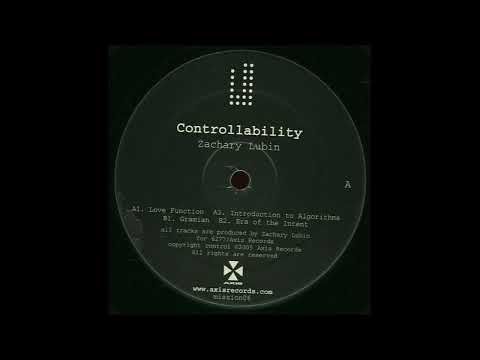 Zachary Lubin - Era Of The Intent (Controllability - 6277/2005)