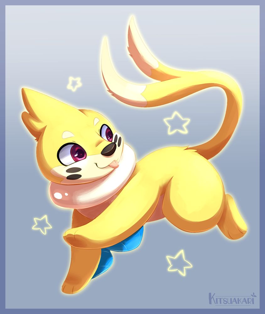 a shiny buizel 