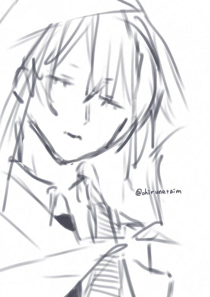 山姥切国広　寝顔