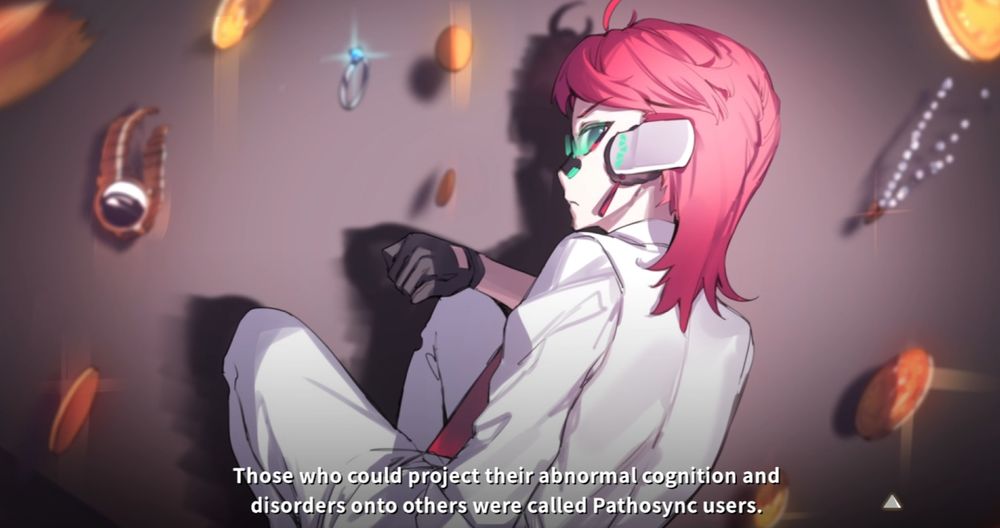 "Those who could project their abnormal cognition and disorders onto others were called Pathosync users"