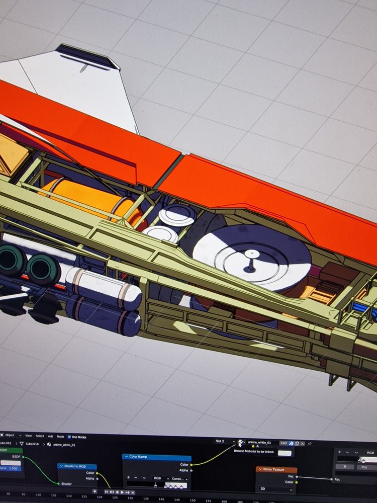 cross section of a spaceship