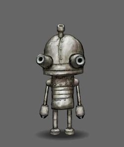 Josef 

https://machinarium.fandom.com/wiki/Josef 