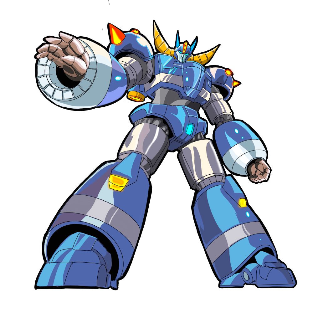 70s style super robot 