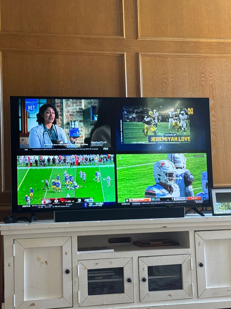 UCF-Kansas State
Notre Dame - Arkansas
Louisville - Pitt
Bowling Green - Ohio