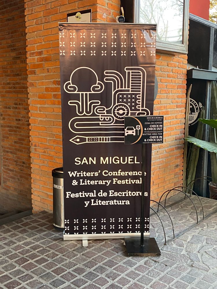 The conference welcomed 1,400 visitors. Keynote speakers included Kaveh Akbar, Jennifer Clement, John Irving, Jorge F Hernandez, John Vaillant , Ruth Reichl, Deepa Rajagopalan, Percival Everett, and the amazing Margaret Atwood, who I very briefly met. 