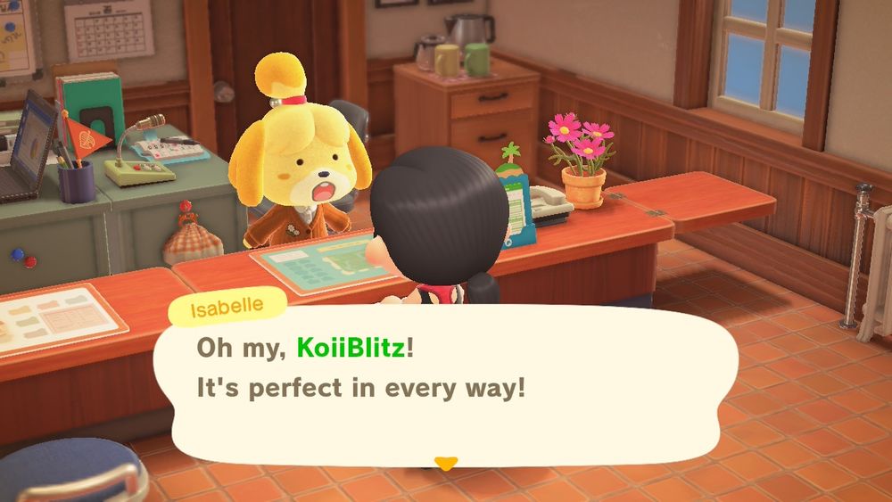 Isabelle: Oh my, KoiiBlitz!
It's perfect in every way!