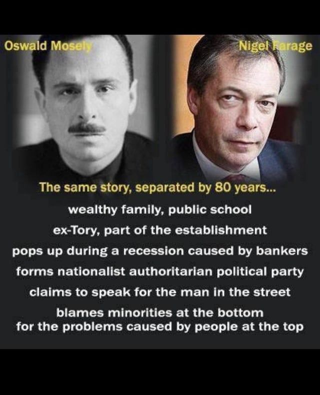 Image of two shady characters. Both claim to speak for the people of the street. 