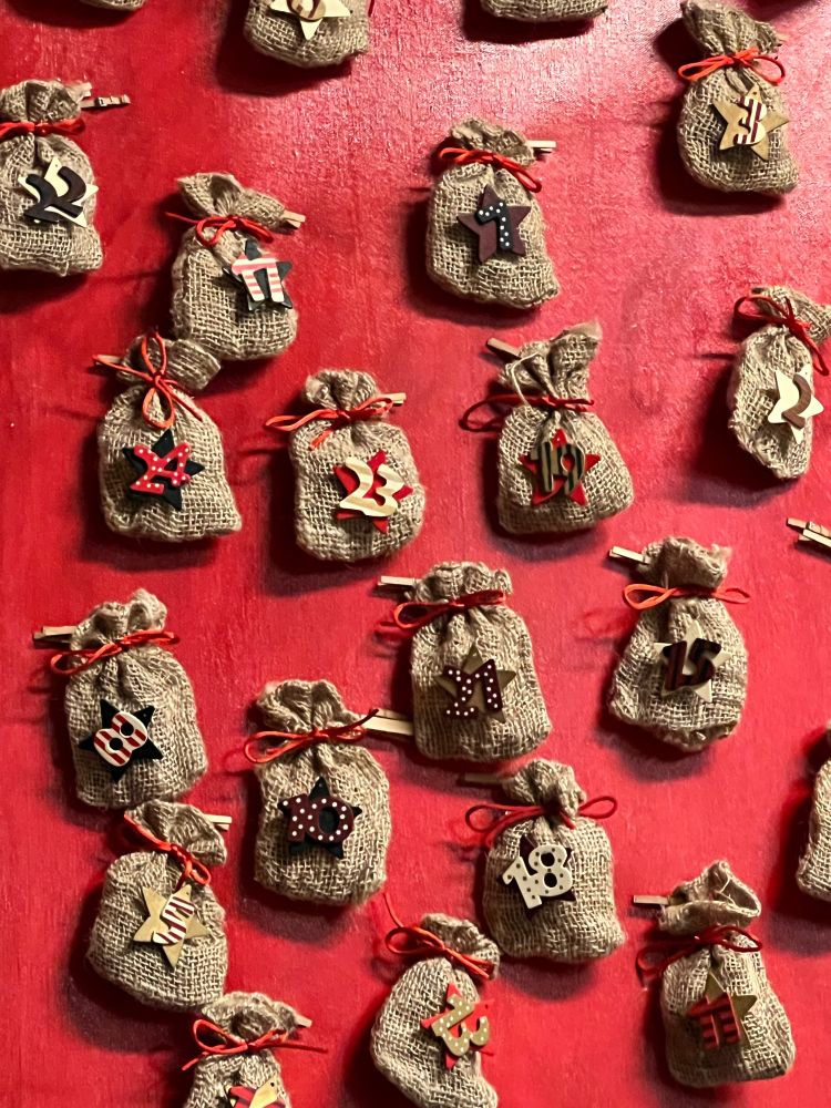 Adventkalender selbstgemacht 