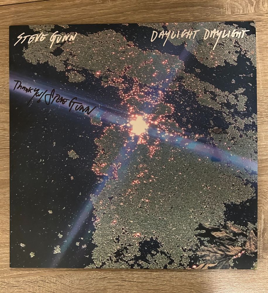 Signed copy of the new Steve Gunn record, Daylight Daylight