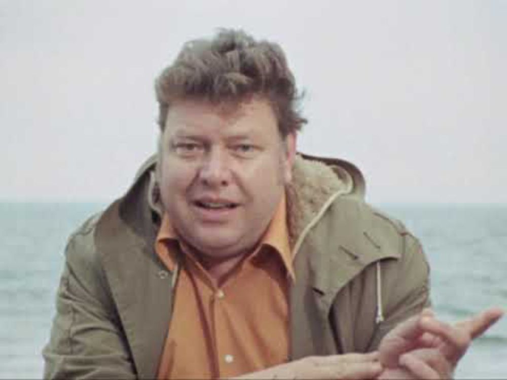 Fat Man on a Beach (1973) film by B.S. Johnson dir. Michael Bakewell