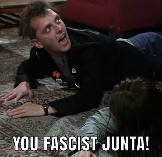 Monday is a fascist junta 