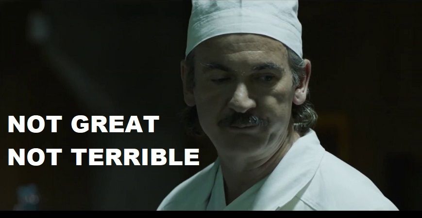 Homem de uniforme falando: not great not terrible.