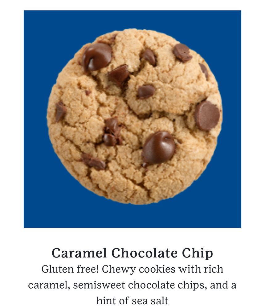 Caramel Chocolate Chip Girl Scout Cookie