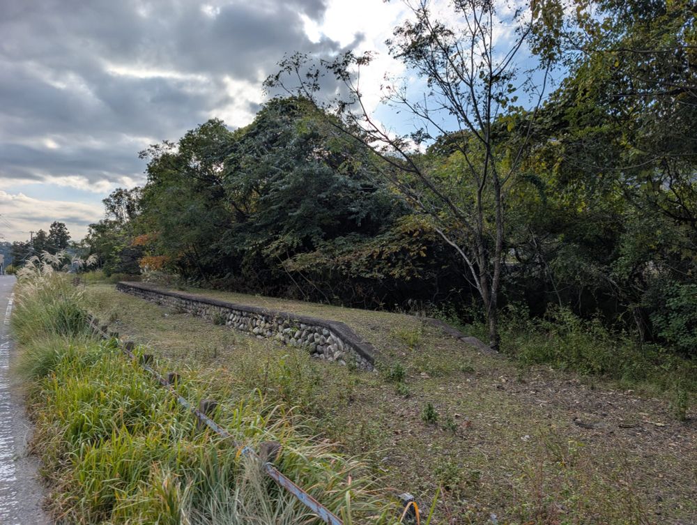 岐阜県揖斐郡大野町：名鉄谷汲線・北野畑駅跡？