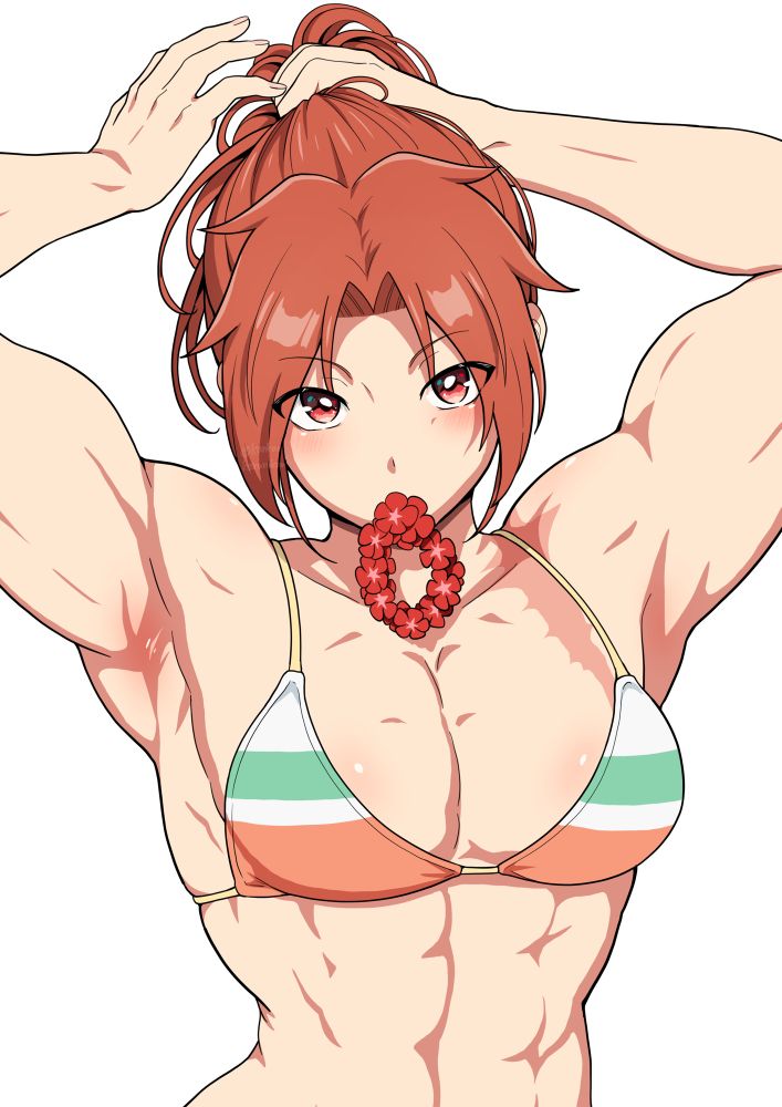 muscle girl woman female 筋肉娘
