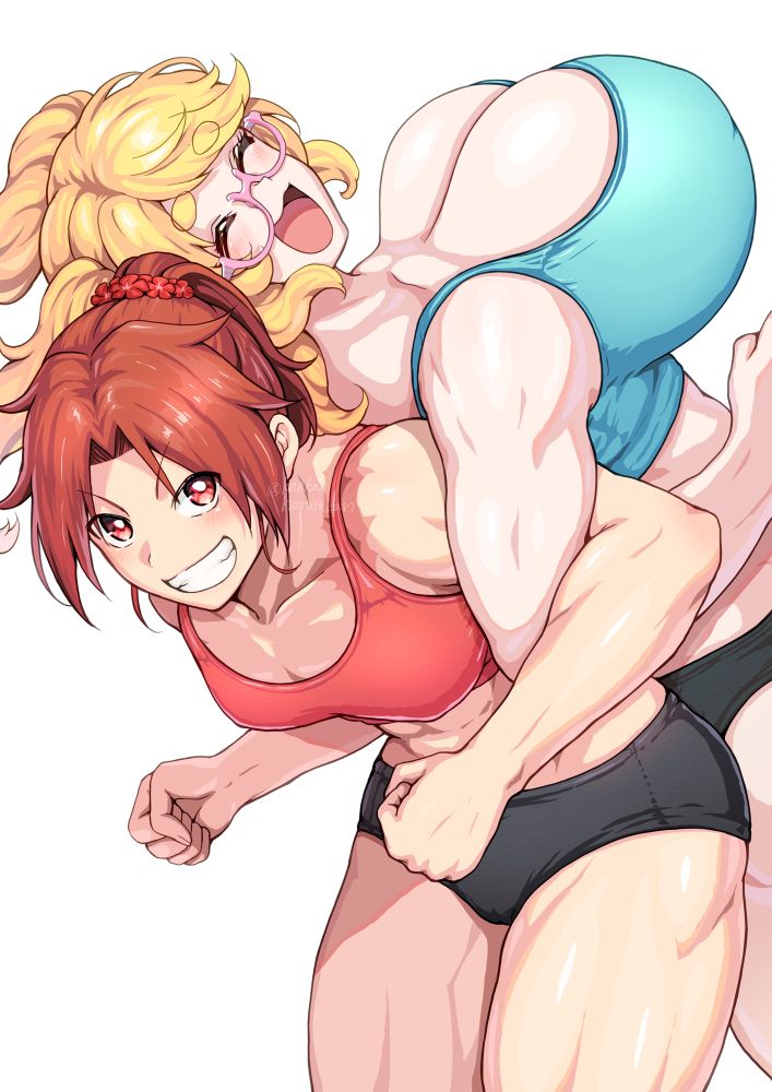 muscle girl woman female 筋肉娘