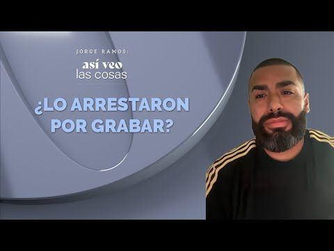 Lo arrestaron por grabar a ICE: el caso de Job García, ciudadano estadounidense