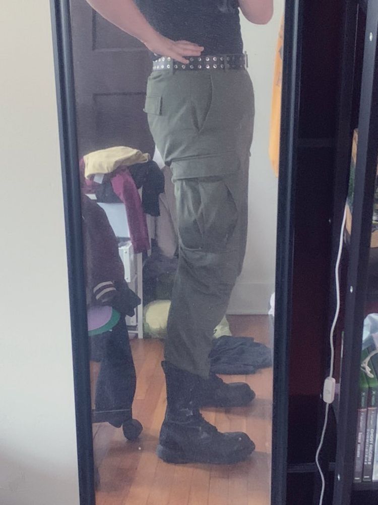 side photo of a transsexual