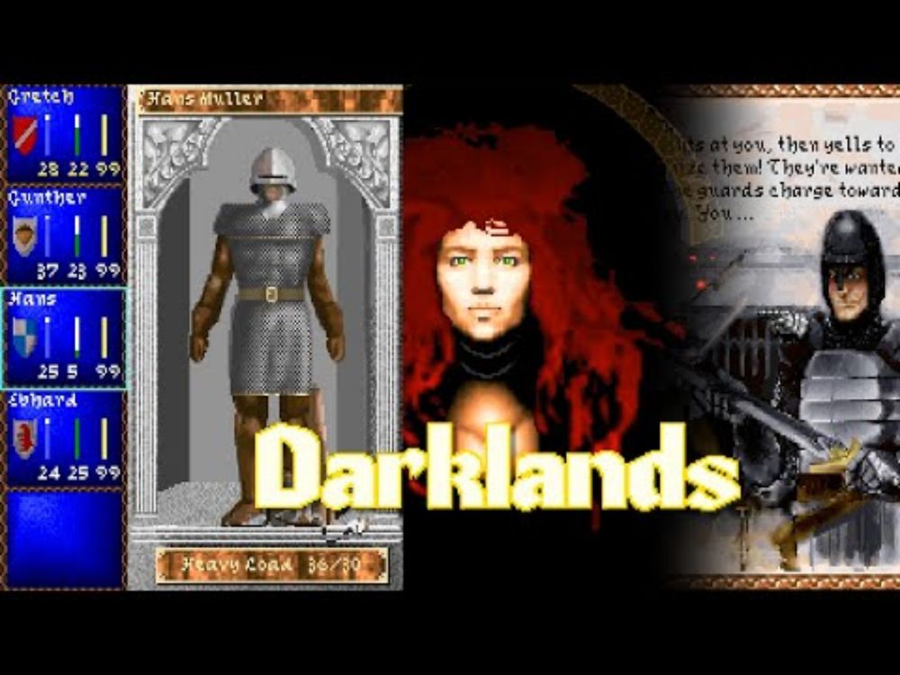 Darklands - longplay gameplay - Microprose MPS, 1992 - PC / DOS - alchemy medieval Germany RPG CRPG