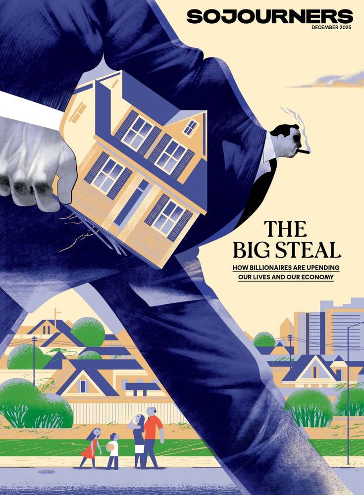 Sojourners magazine cover, December 2025