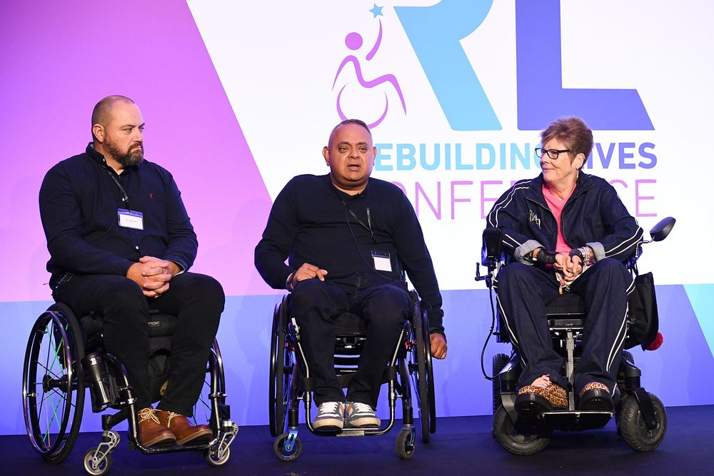 Speakers at the Rebuilding Lives Conference