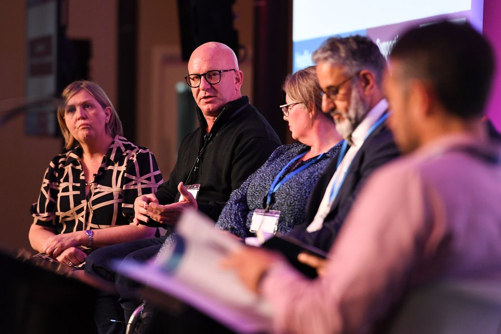 Panel speakers at the Rebuilding Lives conference