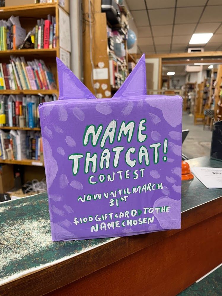 Name That Cat Contest box