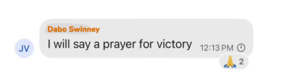 Dabo Swinney
I will say a prayer for victory