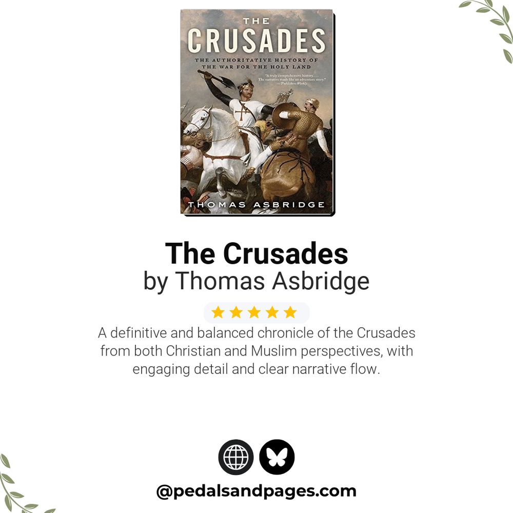 Book review image for 'The Crusades' by Thomas Asbridge - 5 out of 5 stars