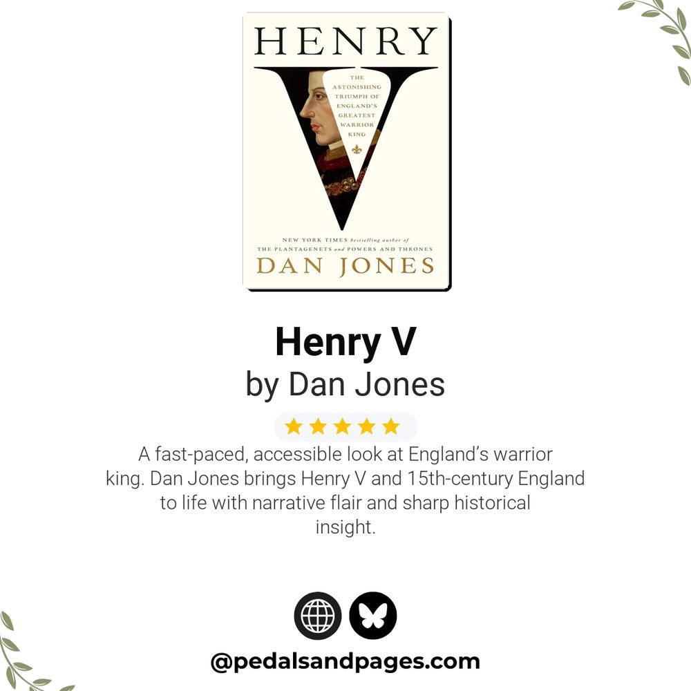 Book review image for 'Henry V' by Dan Jones - 5 out of 5 stars