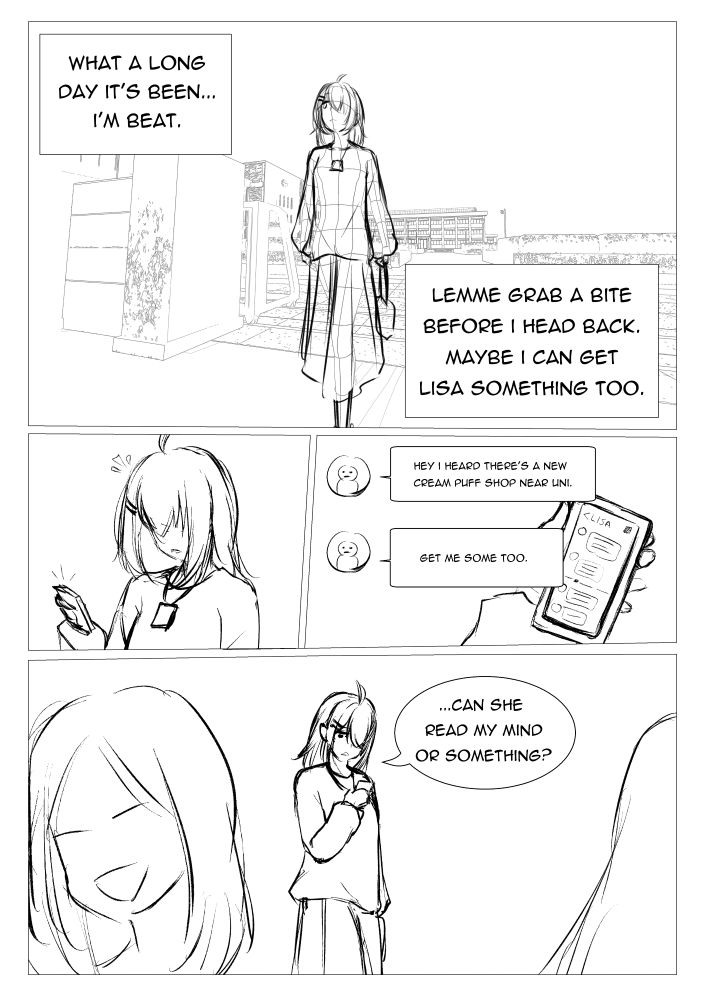 A mockup page for a comic I plan on making