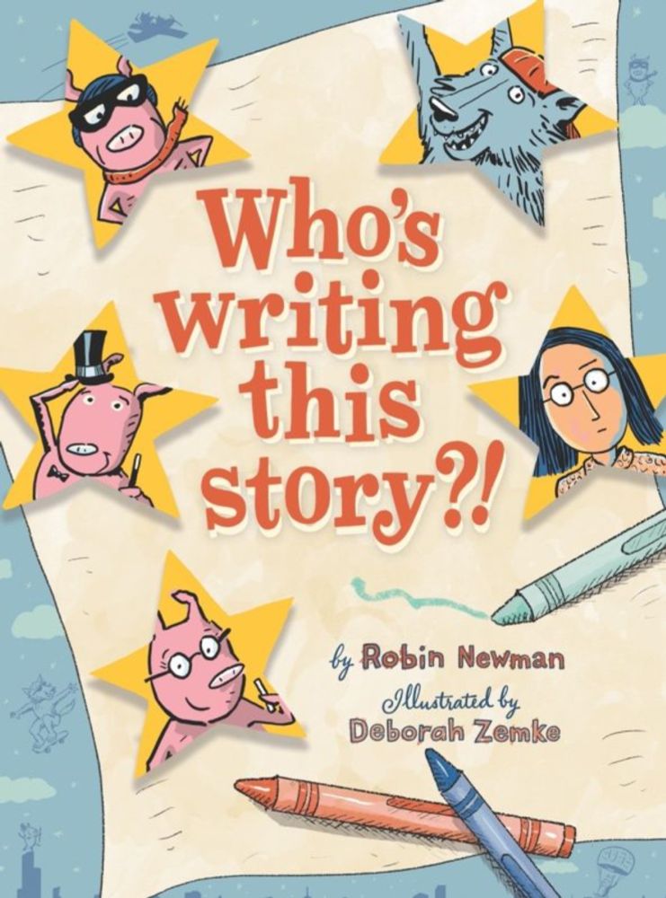 Book Giveaway: WHO’S WRITING THIS STORY?! by Robin Newman