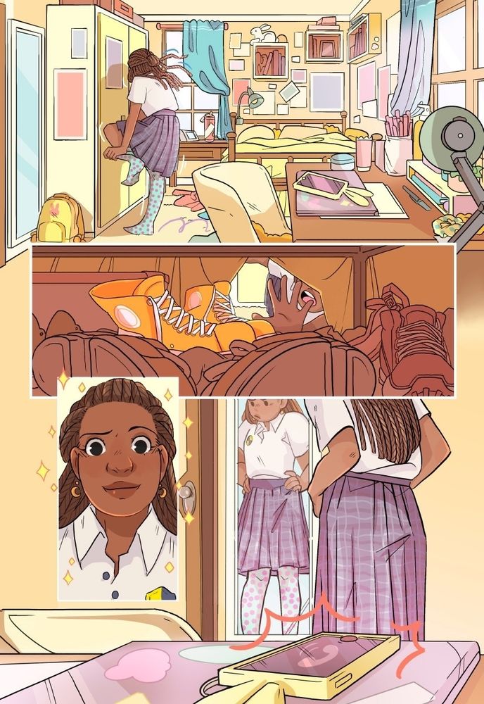 Interior page from GHOST ROAST. 