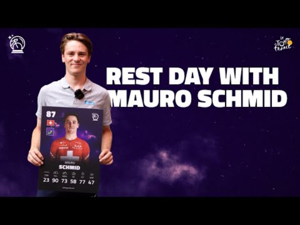 Tour de France 2025 - Rest day chat with Mauro Schmid