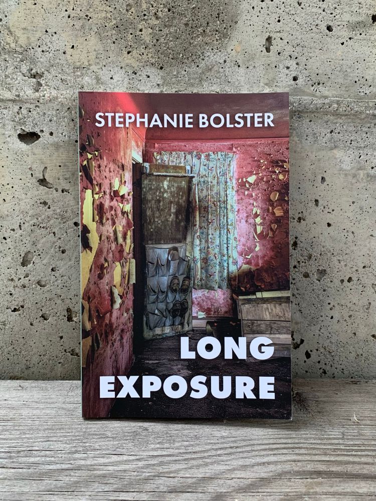 The cover of Stephanie Bolster’s newest collection of poems, Long Exposure. 